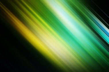 Yeşil, sarı ve mavi köşegen çizgileri içeren büyüleyici soyut bir arka plan dinamik ve canlı bir kompozisyon oluşturuyor. Modern bir dokunuş eklemek için ideal.