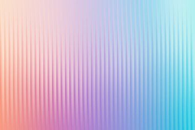 Düşey çizgileri ve pürüzsüz bir gradyanı olan, yaratıcı projeler ve dijital tasarımlara yumuşak ve zarif bir dokunuş eklemek için mükemmel, rüya gibi bir pastel arka plan..