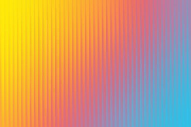 Bu görsel olarak çekici arka plan canlı sarı, turuncu, pembe ve mavi tonlara sahiptir, dinamik dikey çizgilerle, herhangi bir tasarım projesine enerji eklemek için mükemmeldir..