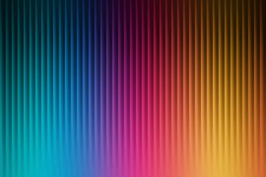 Dikey çizgilere sahip görsel olarak çekici bir arkaplan, canlı renk spektrumu ve dinamik etkisiyle herhangi bir tasarım projesine modern bir yetenek katmak için idealdir..