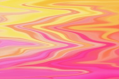 Sıcak renklere ve dalgalı çizgilere sahip enerjik soyut bir arkaplan, herhangi bir tasarım projesine veya sanatsal çabaya canlı ve yaratıcı bir dokunuş eklemek için mükemmel.
