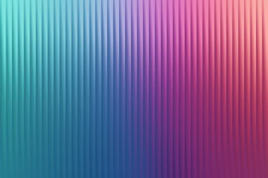 Mavi, mor ve pembe dikey çizgileri olan canlı bir arkaplan. Bu renkli doku herhangi bir tasarım projesine renk katmak için mükemmeldir..
