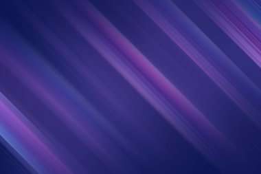 Bu koyu mavi ve mor arka plan, hareket ve derinlik yaratan köşegen çizgilerini bulanıklaştırır. Modern tasarımlar ve sanatsal sunumlar için mükemmel..