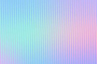 Fütürist ve ruhani soyut bir arka plan. Holografik bir efekt, dikey tırtıklı bir dokuyla, serin maviler ve yeşillikleri yumuşak pembe aksanlarla harmanlıyor..