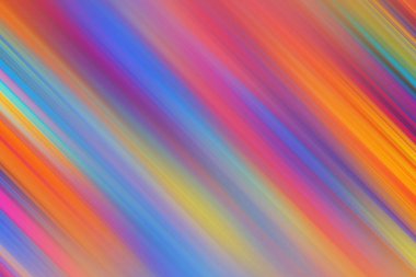 Parlak, enerjik renklerde köşegen çizgilere sahip canlı ve soyut bir arka plan, yaratıcı tasarımlar için dinamik ve oyuncu bir görsel sunuyor..