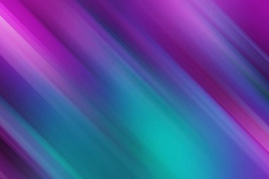 Mor ve yeşil renkli köşegen ışık çizgileri olan soyut bir görsel, yaratıcı uygulamalar için canlı, enerjik bir atmosfer ve dijital hareket izlenimi veriyor..