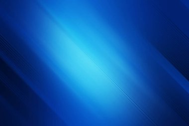 Çapraz hareket bulanıklığı, parlak merkezi parıltı ve ince çizgiler ile canlı bir mavi ve Cyan soyut arka plan, enerji ve fütüristik teknolojiyi aktarıyor..