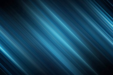 Çapraz ışık çizgilerine ve ince dokulara sahip derin mavi soyut bir arkaplan teknolojiyi, derinliği ve modern karmaşıklığı aktarıyor..