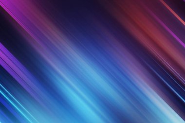 Mavi, mor ve kırmızı karışımlı köşegen ışık çizgilerinin yer aldığı büyüleyici soyut bir arka plan, hız ve fütüristik enerjiyi çağrıştırıyor..