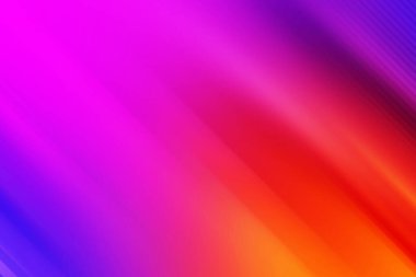 Çapraz ışık çizgileri olan dinamik ve enerjik soyut bir arkaplan. Mor ve pembeden kırmızı ve turuncuya geçişler, enerjik ve modern bir dijital sanat hissi yaratıyor..