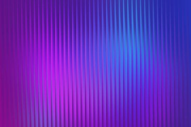 Kaburgalı bir dokuyu özetleyen soyut bir görsel çizim, pürüzsüz bir şekilde elektrik morundan koyu maviye geçerek dijital bir hissi çağrıştırıyor..