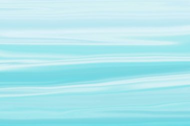 Akan açık mavi ve beyaz çizgilerle soyut bir akışkan sanat arka planı, suyu veya gökyüzünü andıran sakin ve rahatlatıcı bir görsel etki yaratır..