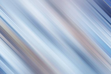 Yumuşak mavi ve beyaz renkte hareket bulanıklığı içeren soyut çapraz bir arkaplan, çağdaş tasarım uygulamaları için hız ve akıcılık hissi iletir.