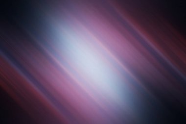 Mor ve mavi tonlarında bulanık köşegen çizgileri olan dinamik soyut bir arkaplan, hareket ve yumuşak, ruhani bir ışıltı ortaya koyuyor..