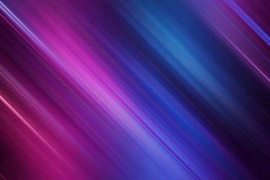 Pembe ve mavinin zıt tonlarında dinamik diyagonal çizgiler içeren soyut bir görsel kompozisyon, modern tasarım için ideal bir hız ve dijital akış hissi uyandırır..