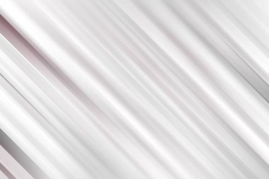 Beyaz ve gri köşegen çizgileri olan minimalist soyut bir arkaplan, ince pembe bir tonla vurgulanmış, hareket bulanıklığıyla temiz, modern ve pürüzsüz bir estetik taşıyor..