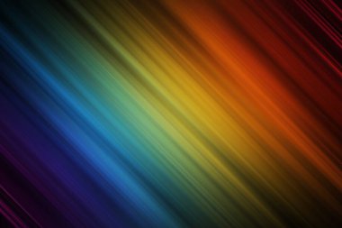 Enerji, yaratıcılık ve neşe iletmek için mükemmel, köşegen çizgiler ve hareket bulanıklığı ile canlı ve soyut bir arka plan..