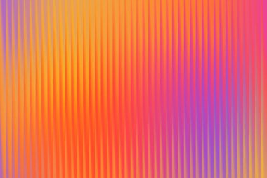 Dikey tırtıklı desenli canlı ve soyut bir arka plan. Renkler dinamik bir şekilde parlak turuncu, pembe ve mor arasından geçerek enerjik ve modern bir görsel cazibe yaratıyor..