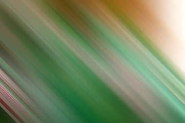 Hareket bulanıklığı etkisi olan köşegen çizgilerin yer aldığı soyut bir arkaplan, dinamik ve görsel olarak etkileşimli bir kompozisyon için yeşil ve kahverengi tonlarını harmanlıyor.