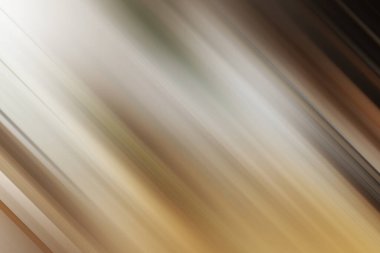 Bej, kahverengi ve beyazın nötr tonlarında bulanık köşegen çizgileri olan yumuşak soyut arkaplan, nazik bir hareket ve ince bir doku hissi sunuyor..