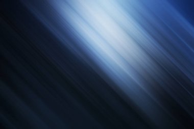 Koyu mavi ve beyaz köşegen ışık çizgilerinin yer aldığı koyu, soyut bir arkaplan, gizem ve modern zarafeti yansıtıyor..