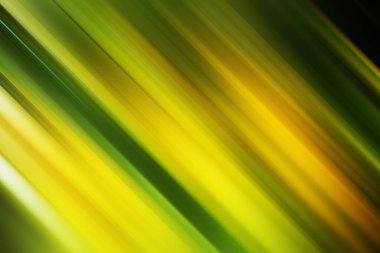 Canlı yeşil ve sarı renklerdeki soyut ışık çizgileri canlı ve organik bir zemin oluşturarak doğayı, büyümeyi ve tazeliği çağrıştırıyor..