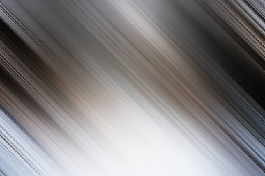 Gri ve beyaz tonlarında çapraz hareket bulanıklığı olan büyüleyici soyut bir arka plan, hızlı hareket ve modern tasarım estetiğini çağrıştırıyor..