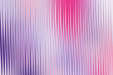 Pembe ve mor renkli dikey pileli soyut bir görsel, yumuşak, bulanık bir doku ve modern tasarım uygulamaları için düzgün bir gradyan akışı sunar..