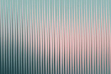 Serin ve soyut bir arka plan, serin bir deniz mavisinden yumuşak pembe ve soluk maviye karışarak sakin ve ruhani bir ortam oluşturan dikey tırtıklı çizgiler içerir..