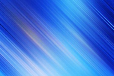 Mavi ve beyaz köşegen çizgileri olan soyut bir arkaplan hız ve modern, teknolojik bir his önermek için bulanık.