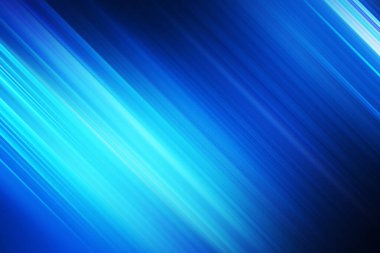 Derin mavi ve parlak siyan ışığın soyut çapraz çizgileri modern arkaplanlar için mükemmel hız, teknoloji ve dijital hareketi önerir..