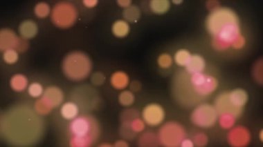 Soyut Renkli Hareketli Bokeh Işıltılı Işıklar Arkaplanı