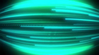 Soyut Neon Işık Çizgisi fütüristik döngü animasyon görüntü arkaplanı