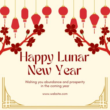 Çin Yeni Yıl Havai Fişekleri Instagram Postası