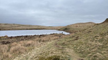 Bulutlu, kasvetli bir günde otlaklarla ve uzun çam ağaçlarıyla dolu bir İskoç kırsalında yuvarlanıyor. Dağlar ve vadiler