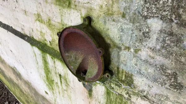 Rusty eski elektrik tesisatlarını yok etti. Geriye dönük terk edilmiş iç döşemeler yıpranmış ve çürüyor.