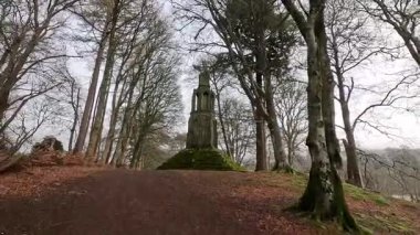 Loch Tay ve Perthshire, Scotlandlake, dağ ve miras alanlarının manzarası seyahat, doğa ve kültürel video projeleri için idealdir.