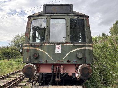 Keith ve Dufftown 'ın İskoçya' daki miras demiryolu. Eski trenler, manzaralı raylar ve kırsal cazibe seyahat, tarih ve ulaşım temaları için idealdir