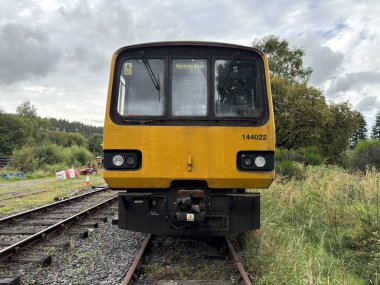 Keith ve Dufftown 'ın İskoçya' daki miras demiryolu. Eski trenler, manzaralı raylar ve kırsal cazibe seyahat, tarih ve ulaşım temaları için idealdir