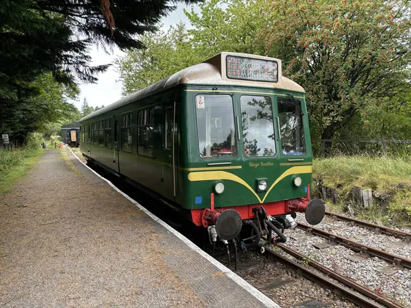 Keith ve Dufftown 'ın İskoçya' daki miras demiryolu. Eski trenler, manzaralı raylar ve kırsal cazibe seyahat, tarih ve ulaşım temaları için idealdir