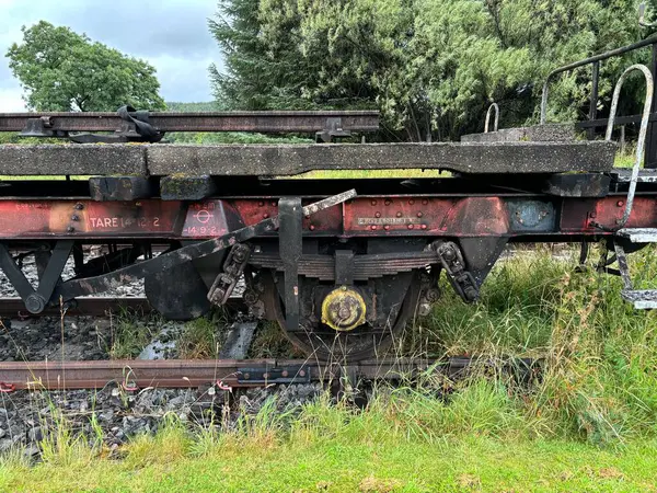 Keith ve Dufftown 'ın İskoçya' daki miras demiryolu. Eski trenler, manzaralı raylar ve kırsal cazibe seyahat, tarih ve ulaşım temaları için idealdir