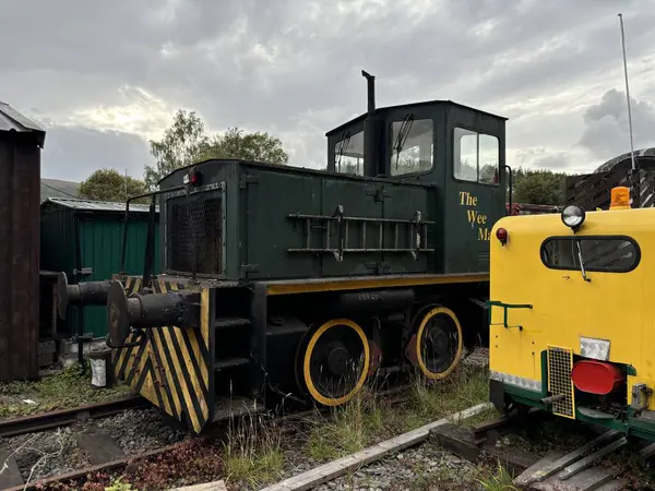 Keith ve Dufftown 'ın İskoçya' daki miras demiryolu. Eski trenler, manzaralı raylar ve kırsal cazibe seyahat, tarih ve ulaşım temaları için idealdir