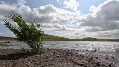 Eski St. Ninian 'ın Fife' daki açık kömür madeni hakkındaki geniş görüşler, Charles Jencks tarafından tamamlanmamış bir Fife Earth Projesine dönüştürüldü..