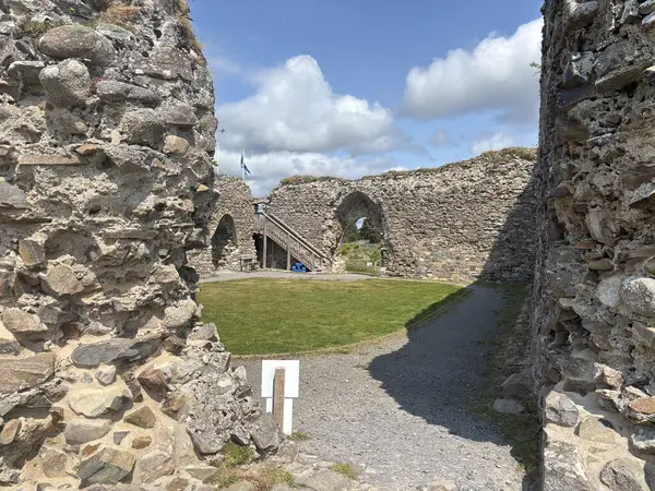 Nethy Köprüsü yakınlarındaki Roy Kalesi, Cairngorm ve Strathspey 'in panoramik manzarasını sunan bir buzul tepeciğinin tepesinde 12. yüzyıldan kalma bir avlu kalesidir..