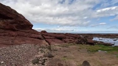Seacliff ve Ravensheugh Kumları 'ndaki kumlu plajlı Car Rocks ve Sccoughall Kayalıkları' ndaki engebeli kıyı şeridi, İskoçya 'nın vahşi kıyılarının dramatik uçurumları ve sakin kıyılarını gözler önüne seriyor.