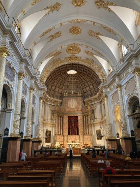 Şehir merkezi mimarisi Valencia, İspanya - modern modern modern gotik sanat modern kültür.