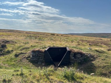 Uçsuz bucaksız İskoç Sınırı kırsal kesimlerinde kayan tepeler, pastoral tarım arazileri, bozkır arazileri, yemyeşil vadiler, nehir manzaraları ve sakin kırsal yaz manzaraları sergileniyor..