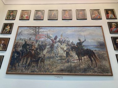 Büyük Savaş Müzesi Vytautas 'ın içinde askeri tarih sergileri sergileniyor. Kaunas, Litvanya