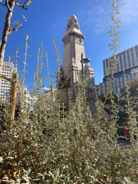 İspanya: Madrids caddelerinin ve binalarının şehir manzarası, kentsel mimari, sokak yaşamı ve atmosferik şehir manzarasını canlı bir şehir ortamında yakalıyor.