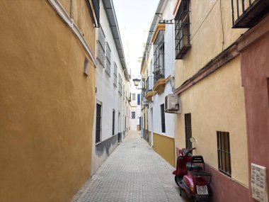 İspanya 14 Ağustos 2025: İspanya 'nın Sevilla kentsel sahneleri, Gotik ve Rönesans' tan modern tasarımlara kadar tarihi ve çağdaş mimarinin bir karışımını sergileyerek kentin zengin kültür mirasını yansıtıyor.